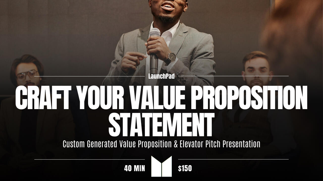 Craft a clear, catchy value proposition with an automated presentation